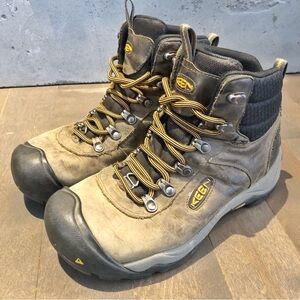 Keen Dry Leather Utility Outdoor Hiking Winter Sneakers Boots Shoes Mens US 7.